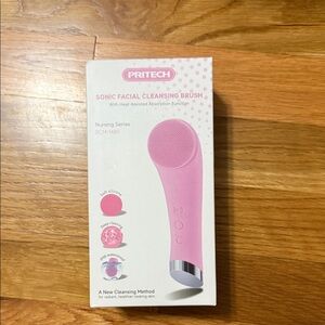 Pink Sonic Facial Cleansing Brush